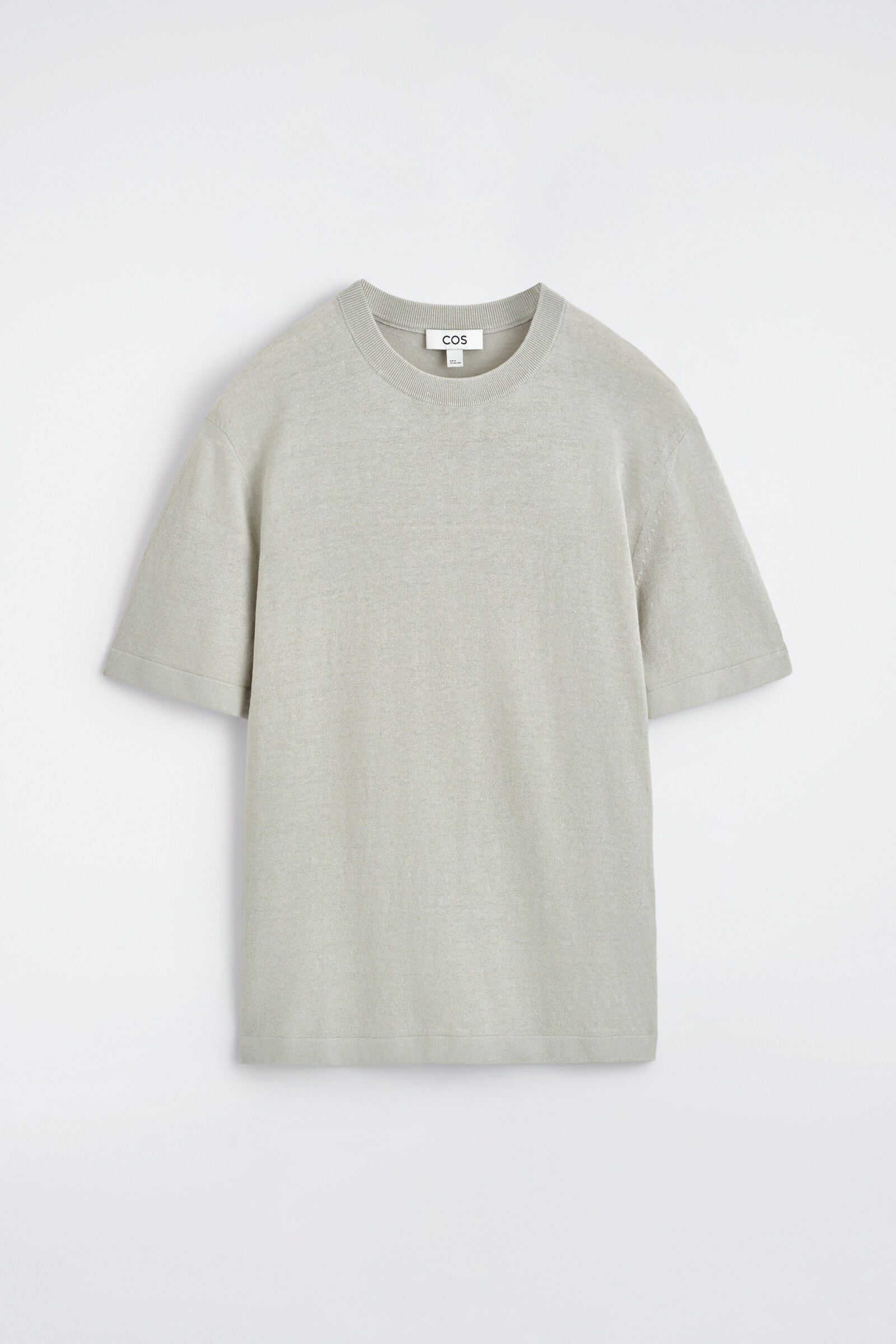 ニットリネンTシャツ